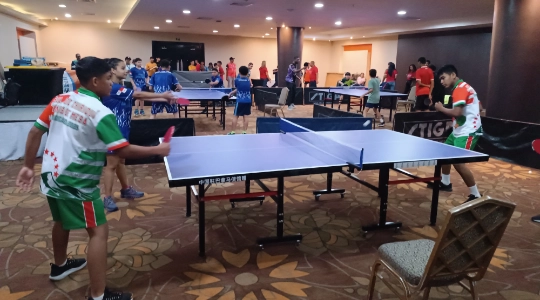 Actividad de Tenis de Mesa
